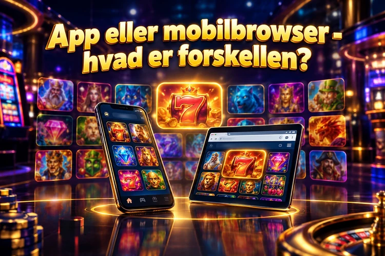 App eller mobilbrowser - hvad er forskellen?