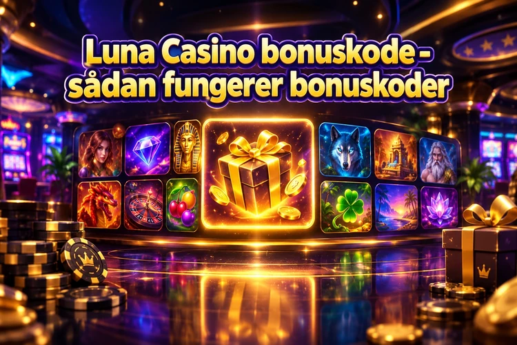 Luna Casino bonuskode - sådan fungerer bonuskoder