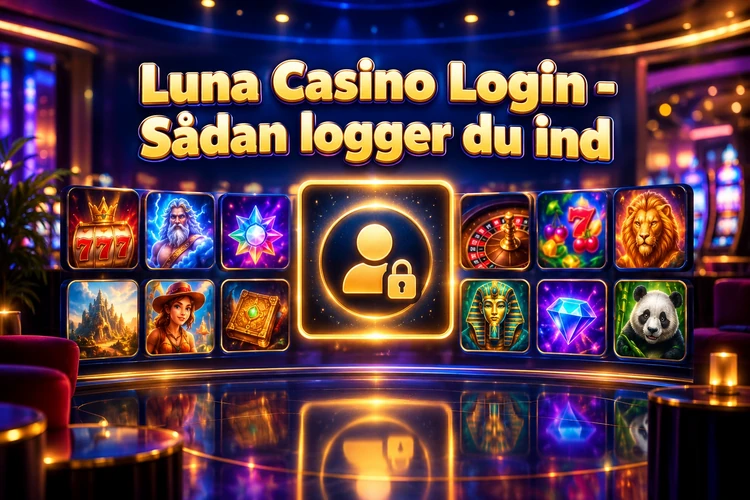 Luna Casino Login - Sådan logger du ind