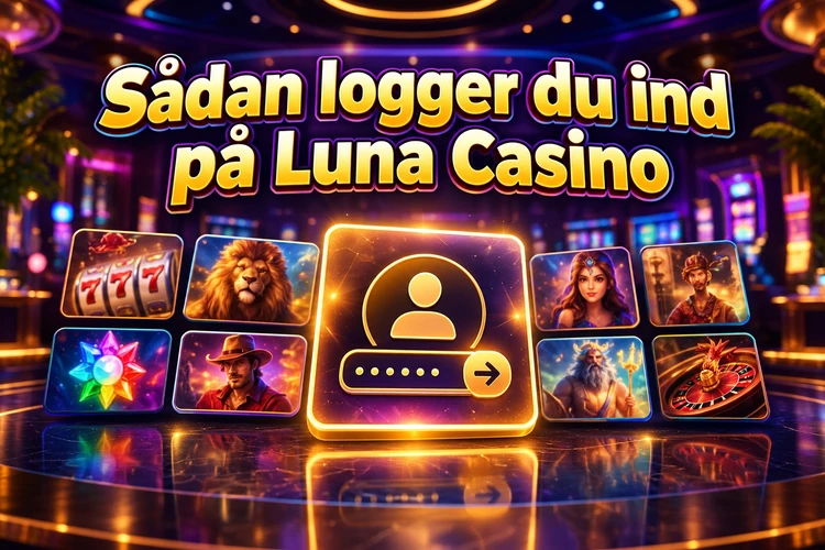 Luna Casino login - adgang til din konto